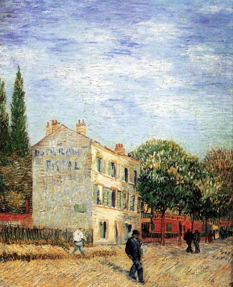 Restaurant Rispal in Anjera by Vincent Van Gogh