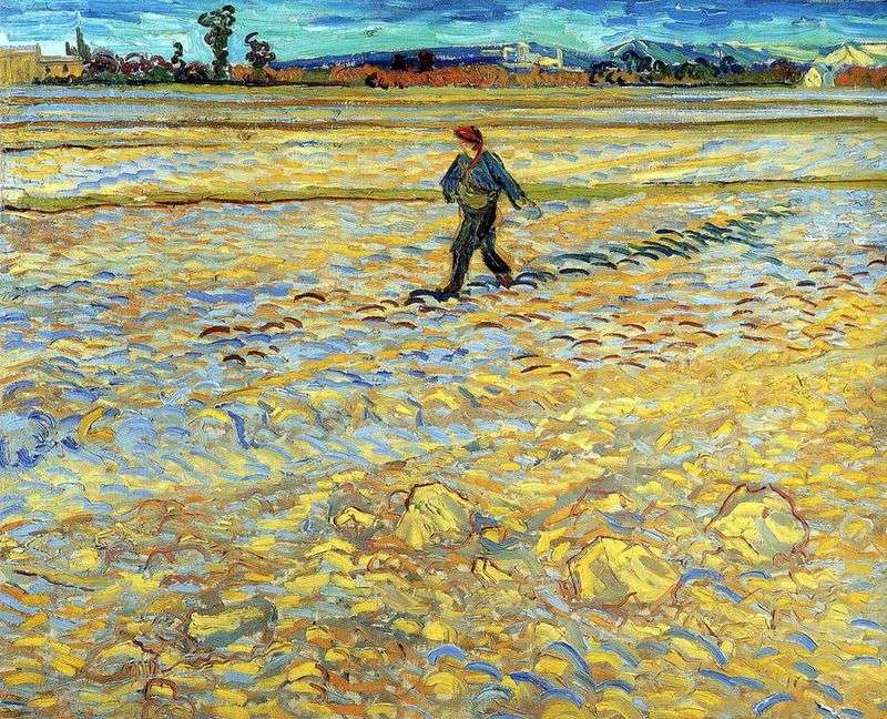 Seeder by Vincent Van Gogh