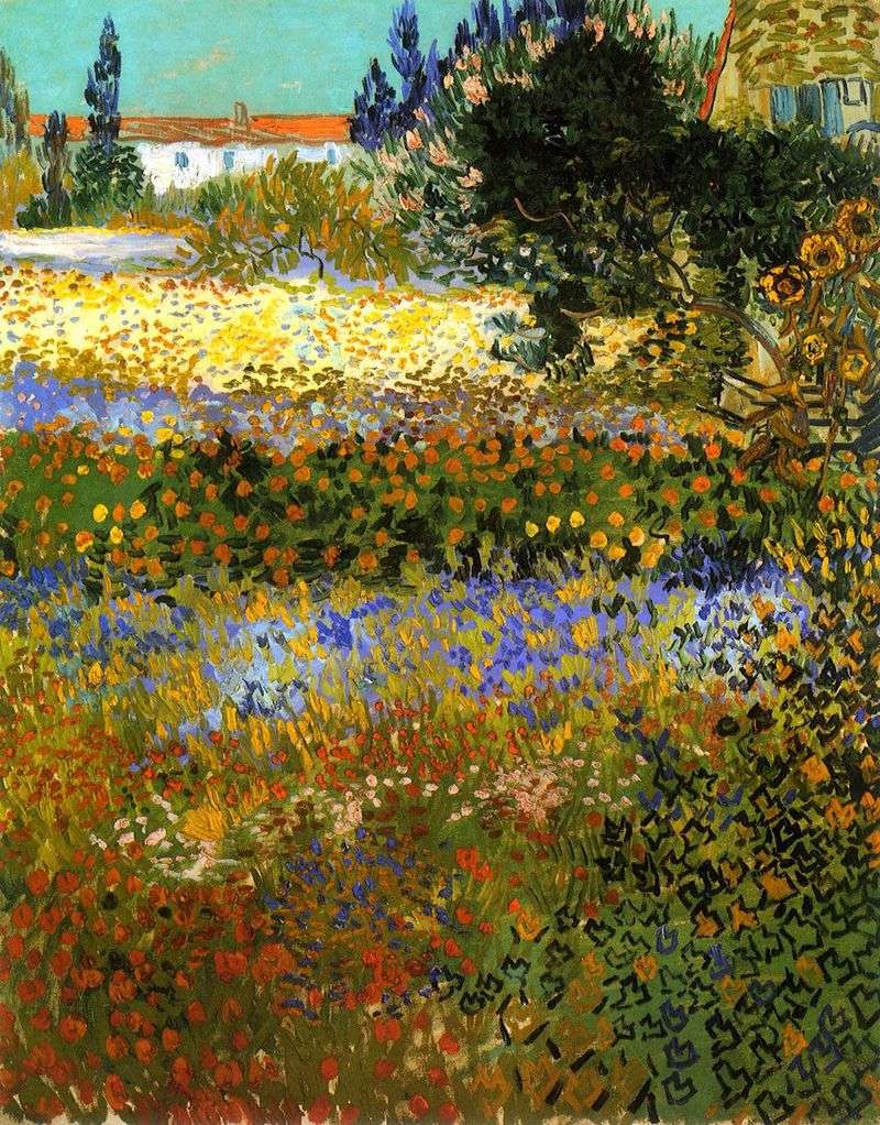 Blooming Garden by Vincent Van Gogh