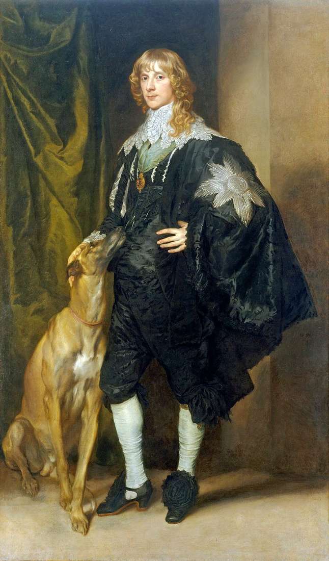 Portrait of James Stewart by Anthony Van Dyck