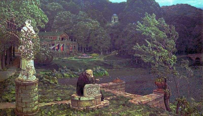 The noise of the old park by Apollinarius Vasnetsov