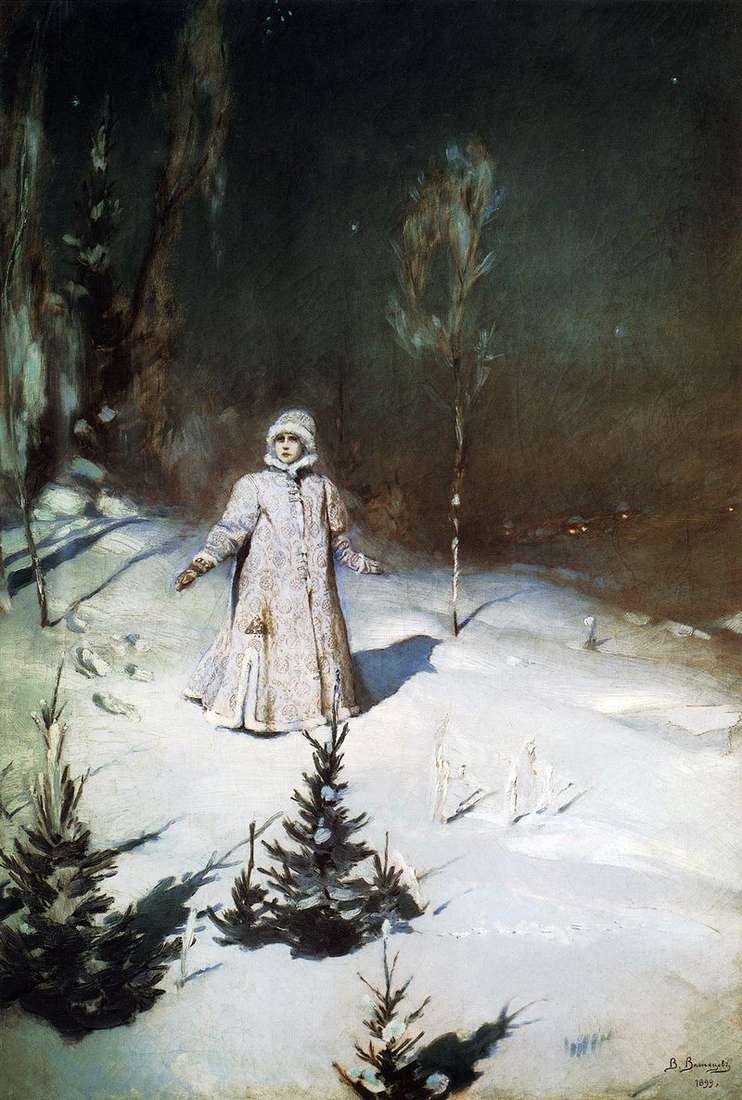 Snow Maiden by Victor Vasnetsov