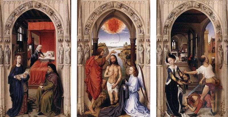 Altar of St. John the Baptist by Rogier van der Weyden