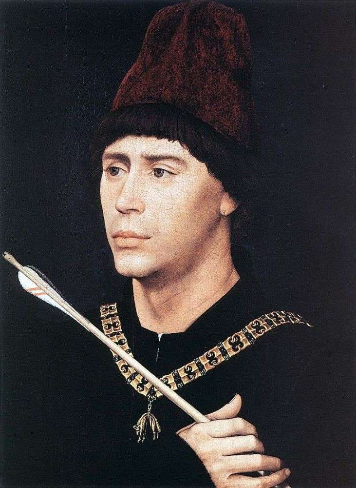 Portrait of Antoine of Burgundy by Rogier van der Weyden