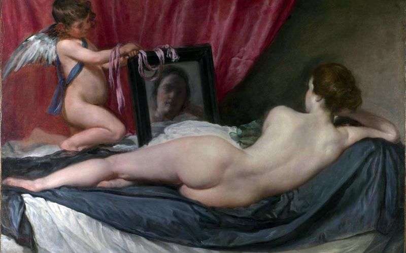 Venus in front of the mirror by Diego Velazquez