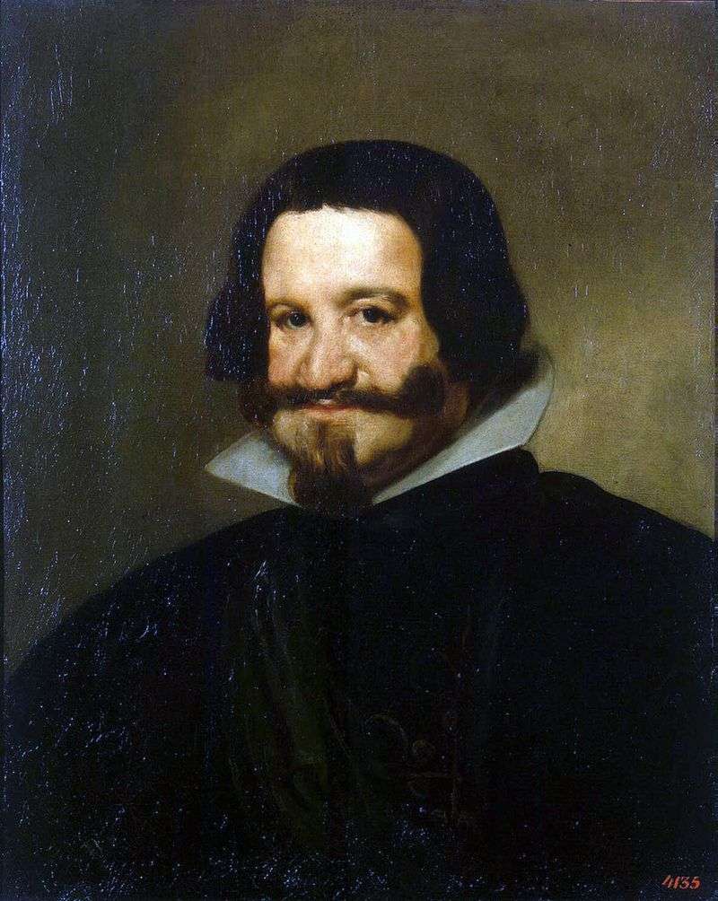 Portrait of Count Duke Olivares by Diego de Silva Velázquez