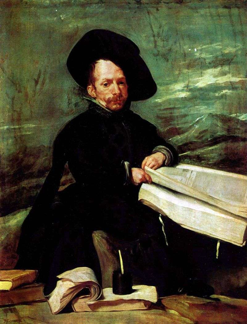 Portrait of the court clown El Primo by Diego Velazquez