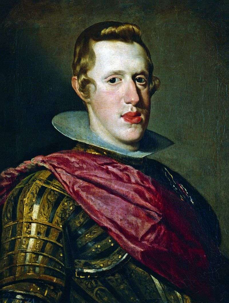 Portrait of King Philip IV of Spain in the Shell by Diego Velasquez