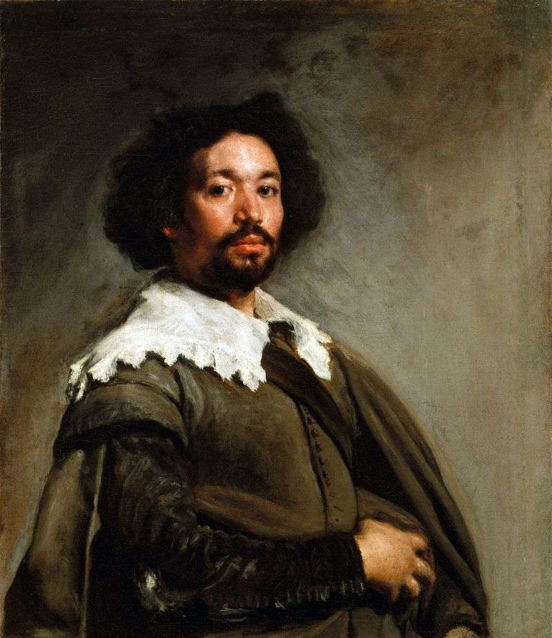 Portrait of Juan de Pareja by Diego Velasquez