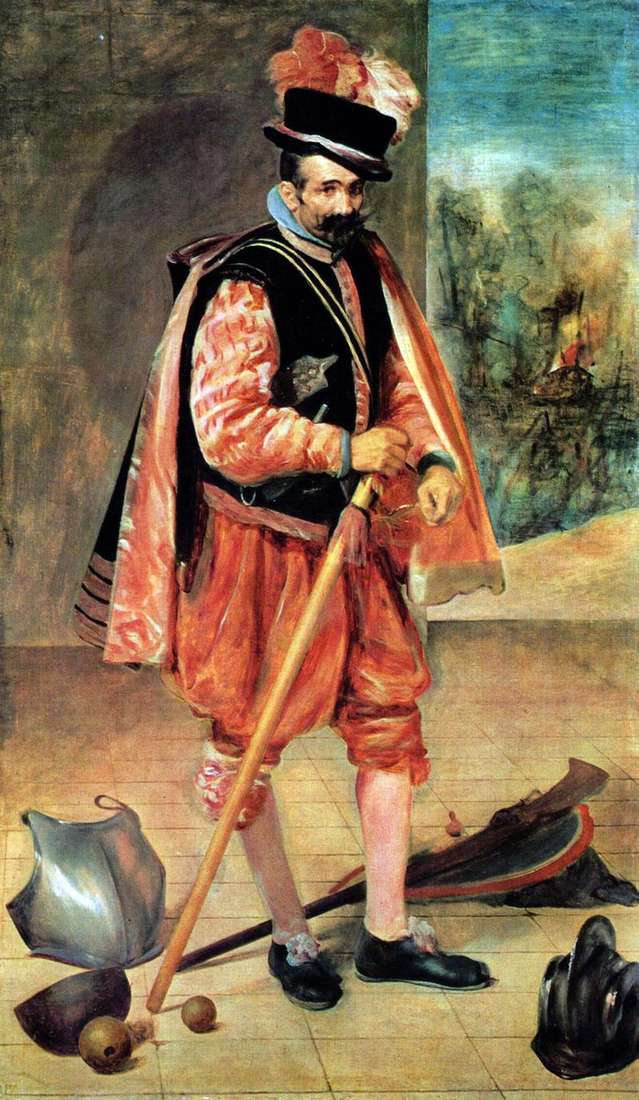 Court jester Juan of Austria by Diego Velasquez