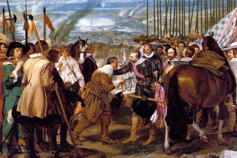 Surrender of Breda by Diego Velasquez