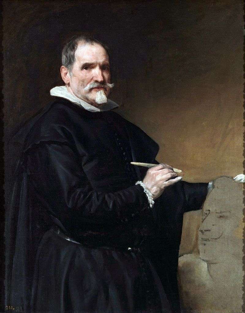 Juan Martinez Montanes by Diego Velasquez