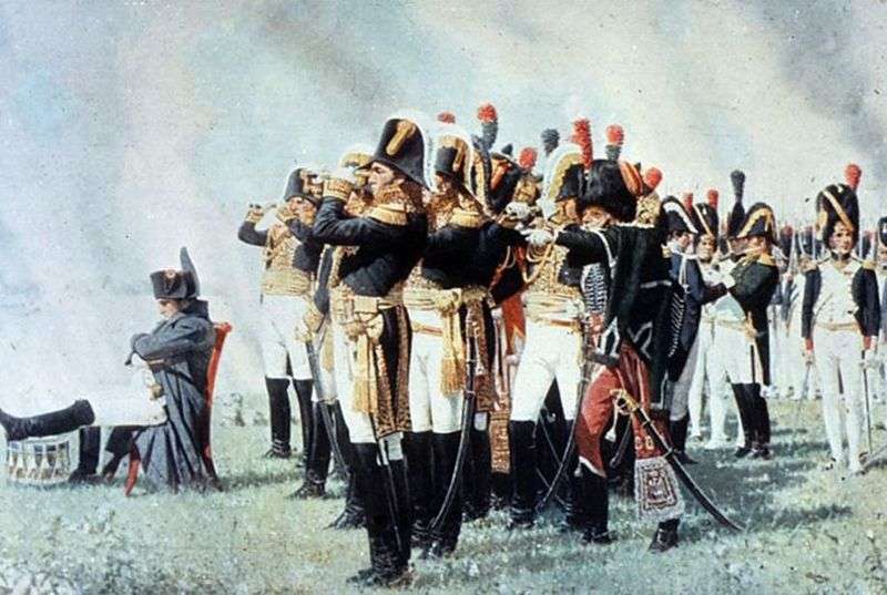 Napoleon on the Borodino heights by Vasily Vereshchagin