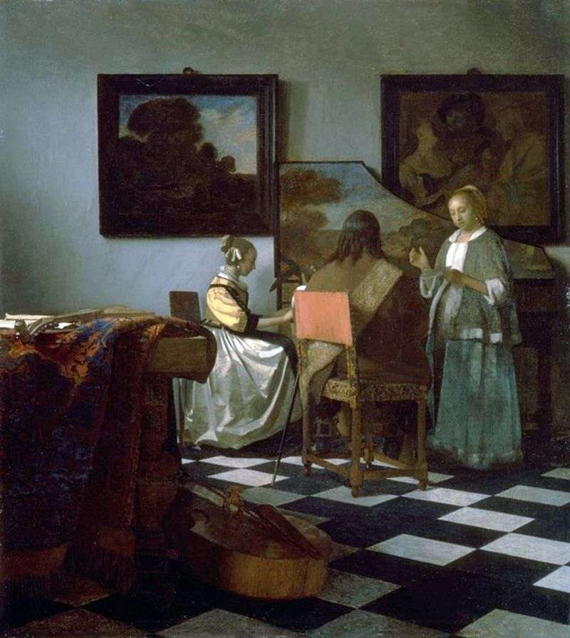 Concert by Jan Vermeer