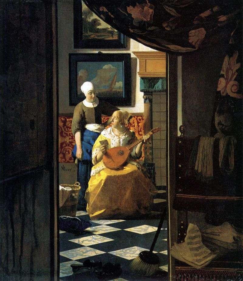 Love Letter by Jan Vermeer