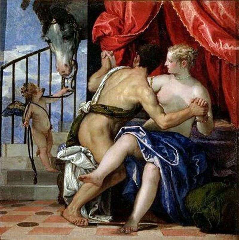 Venus and Mars with Cupid and Horse by Paolo Veronese