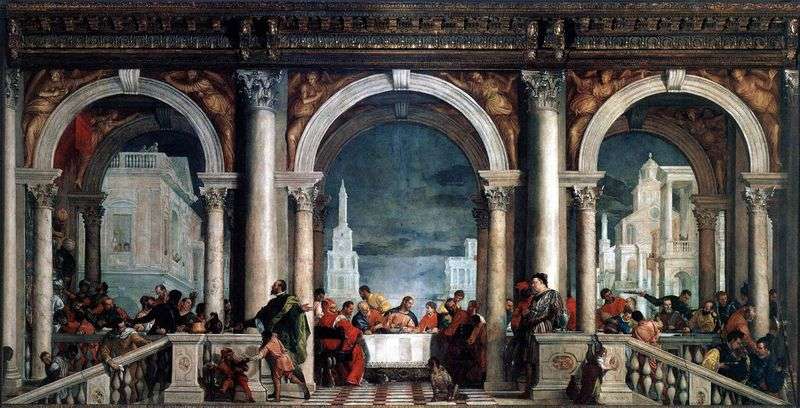 A feast in the house of Levi by Paolo Veronese