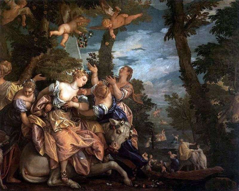 Abduction of Europe by Paolo Veronese