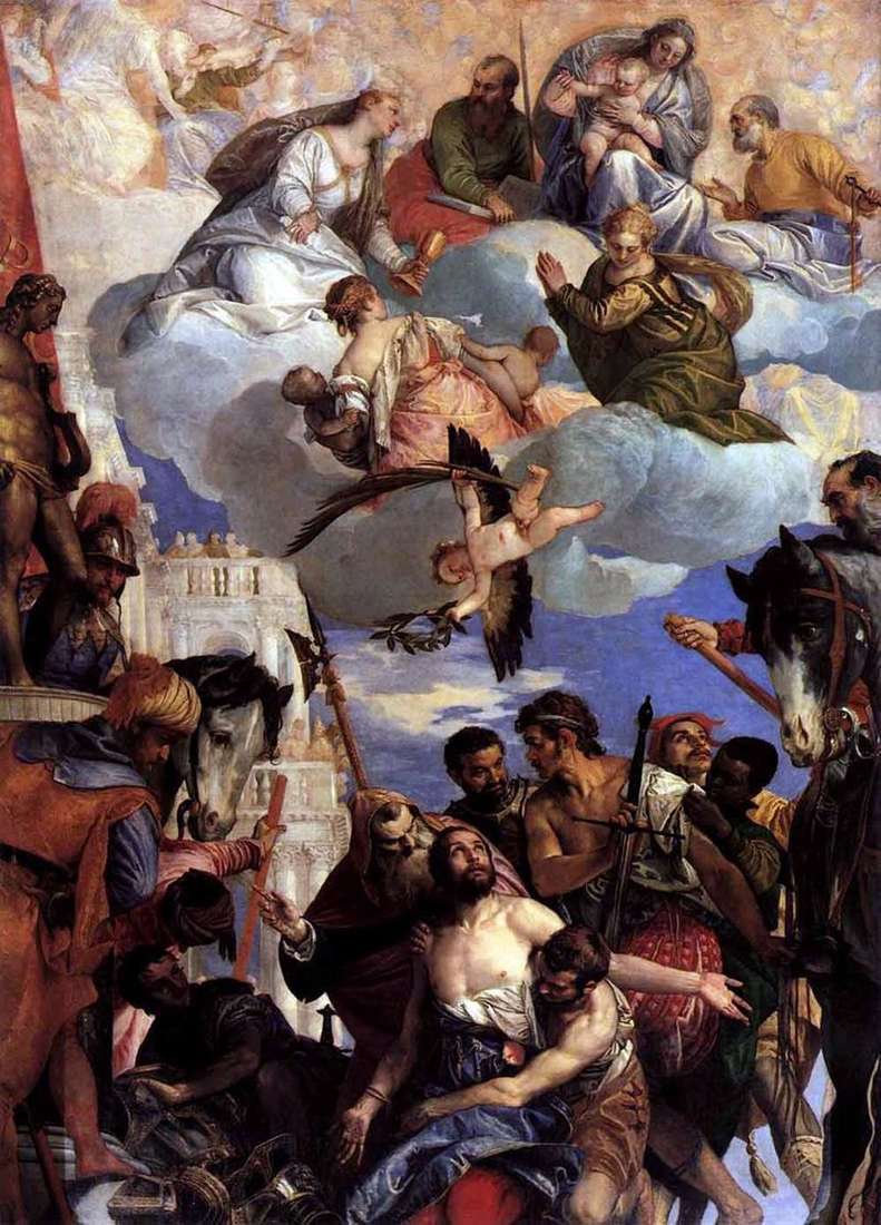 The death of St. George by Paolo Veronese