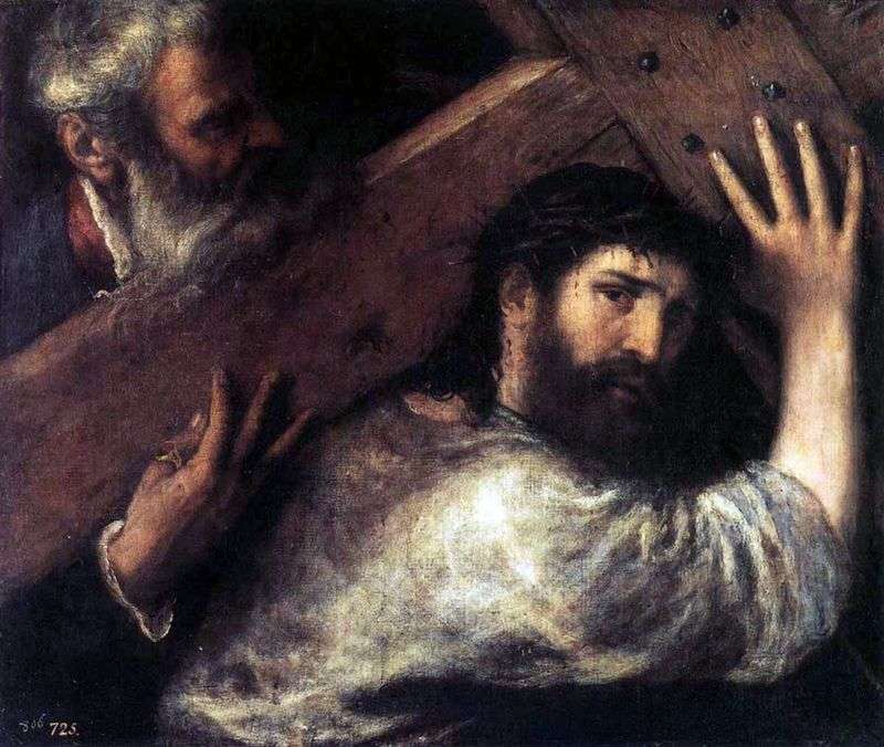 Carrying the Cross by Titian Vecellio