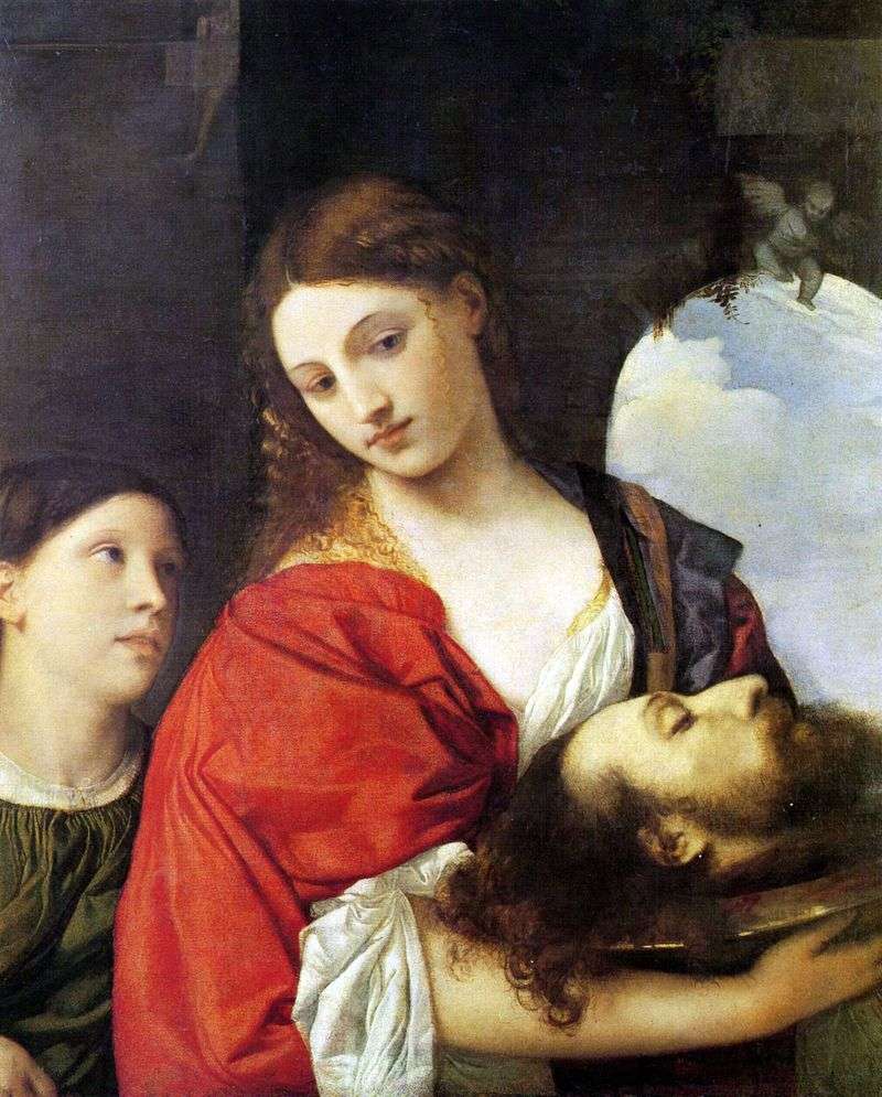 Salome by Titian Vecellio