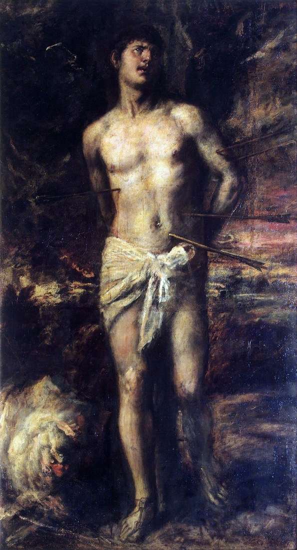 Saint Sebastian by Titian Vecellio