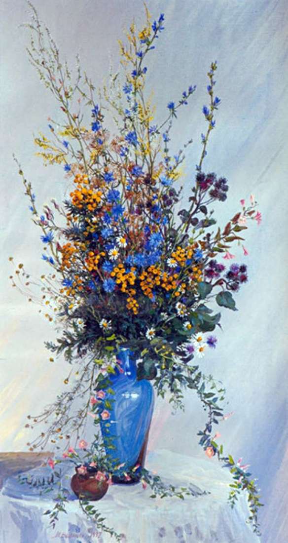 Septembers bouquet by Maria Vishnyak