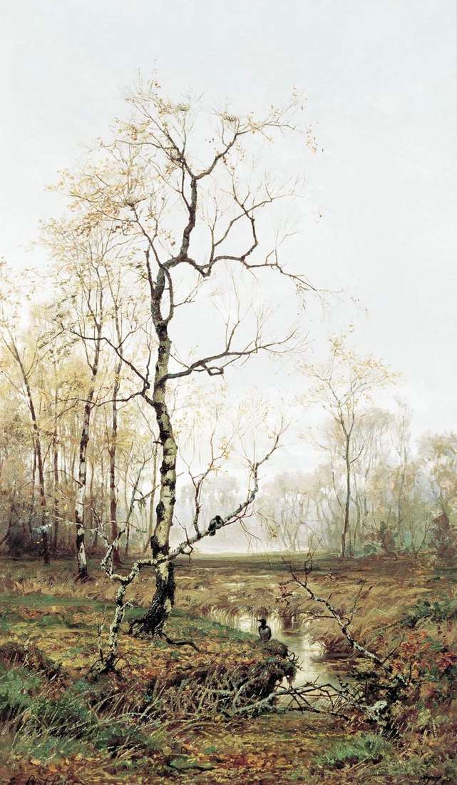 In the woods. In the spring by Yefim Volkov