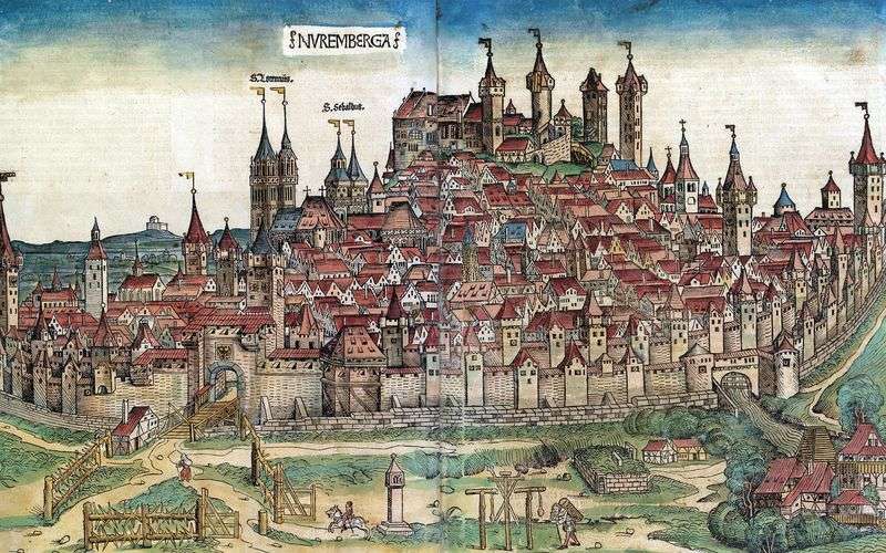 Nuremberg chronicles by Michael Wolgemuth