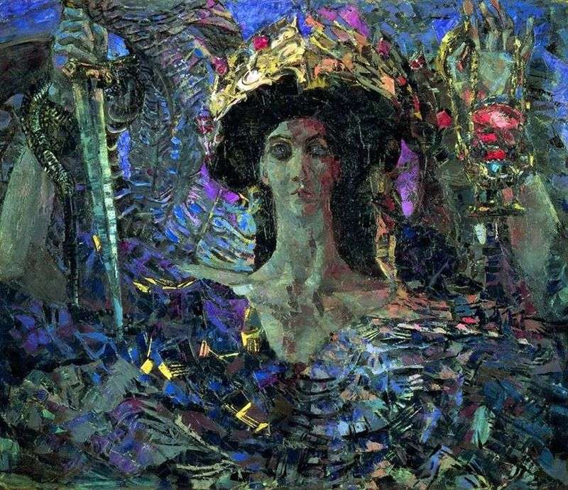 Azrael by Mikhail Vrubel