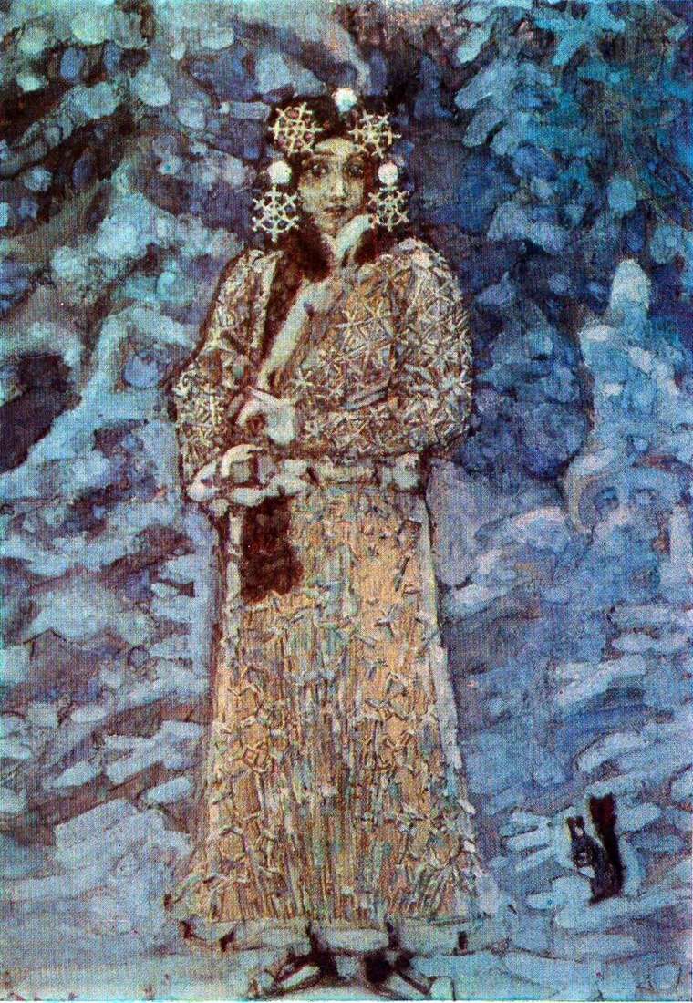 The Snow Maiden by Mikhail Vrubel