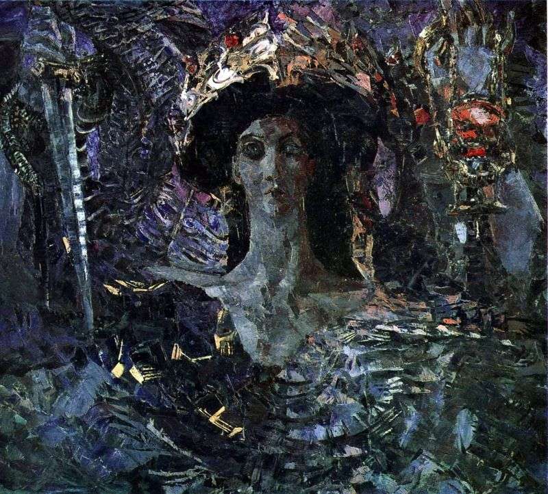 The six winged Seraphim. Azrael by Mikhail Vrubel