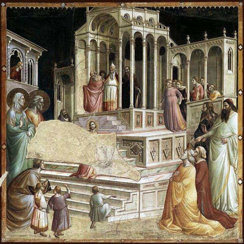 Introduction of Mary in the Temple by Taddeo Gaddi