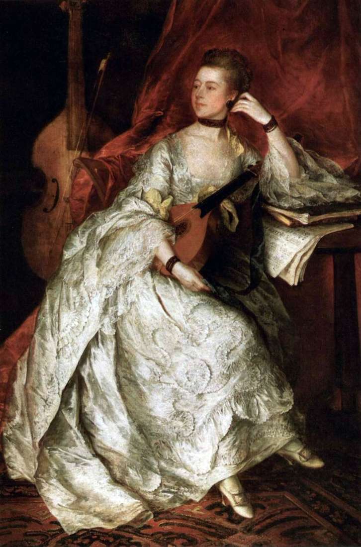 Portrait of Anna Ford by Thomas Gainsborough