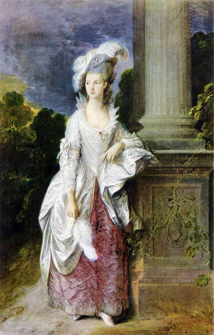 Portrait of Mrs. Graham by Thomas Gainsborough