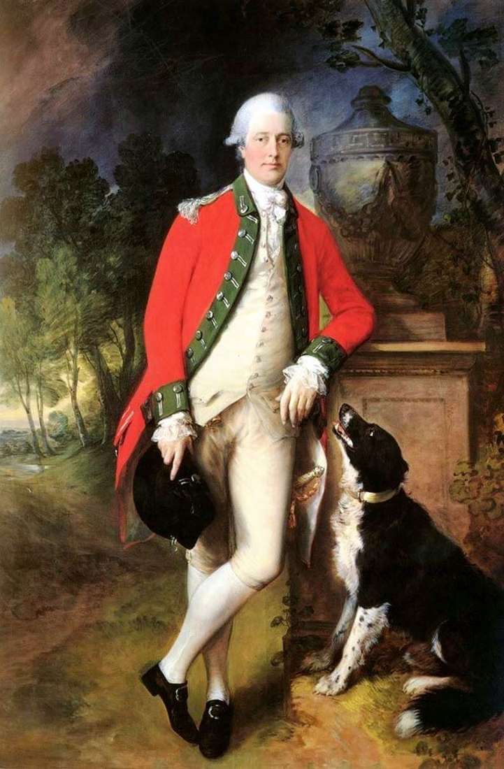 Portrait of Colonel John Bullock by Thomas Gainsborough