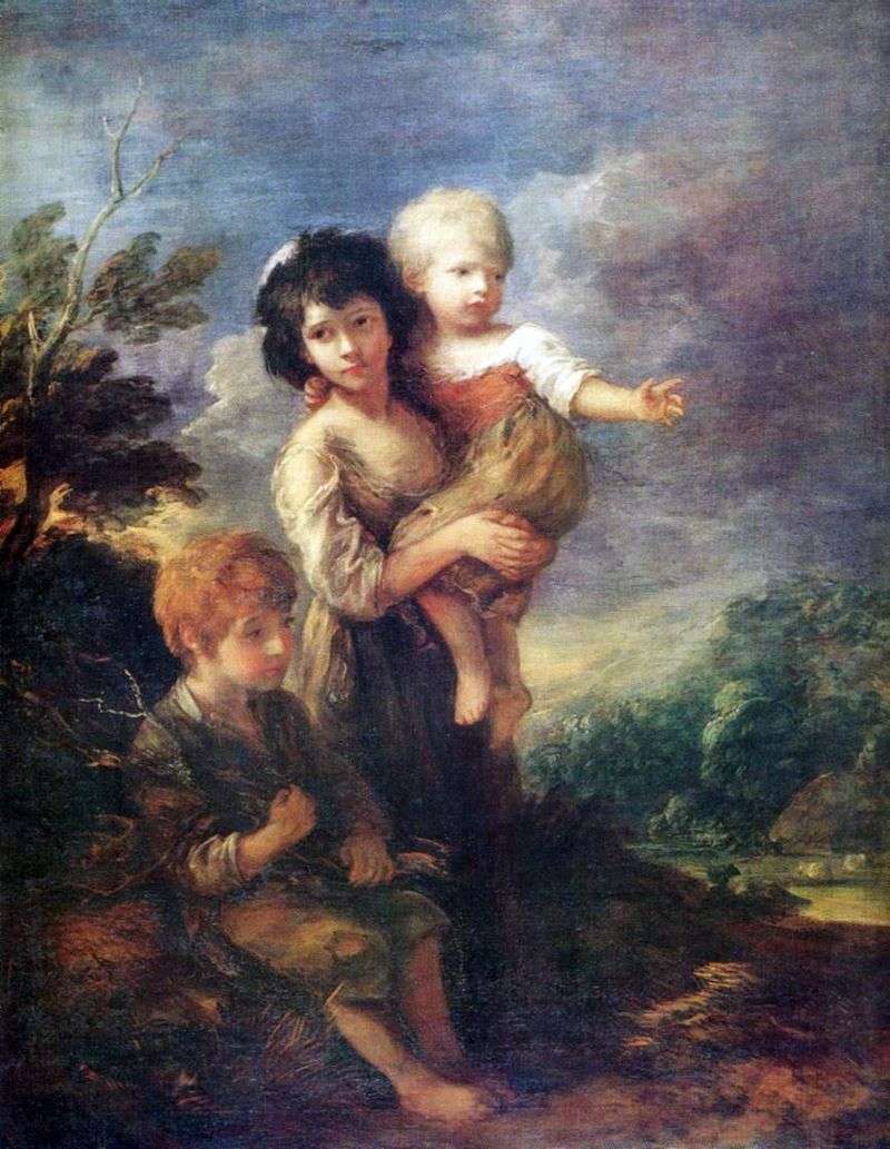 Collectors of brushwood by Thomas Gainsborough
