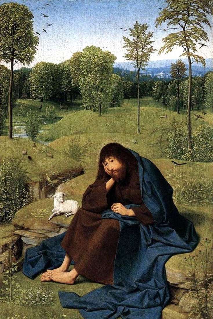 St. John the Baptist in the Wilderness by Jans Sint Thoth Gertgen