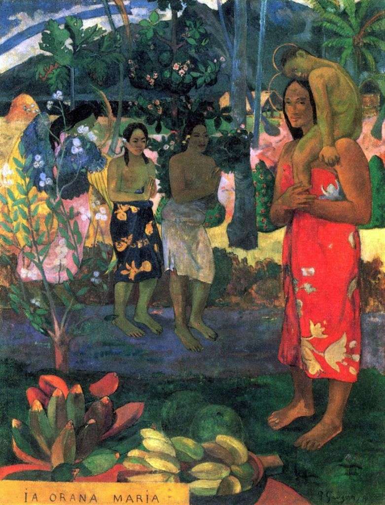 La Orana Maria by Paul Gauguin