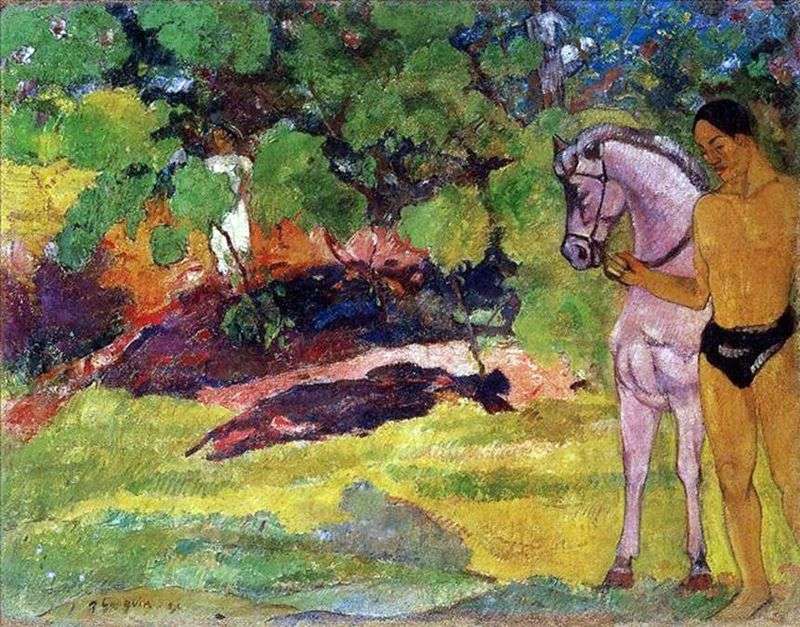 In the Vanilla Grove by Paul Gauguin