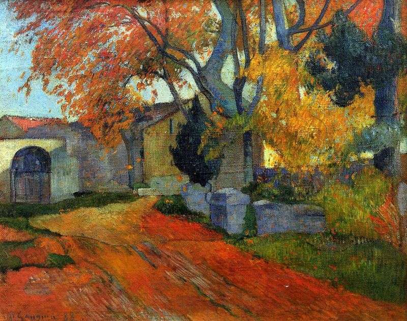 Road, Arly by Paul Gauguin