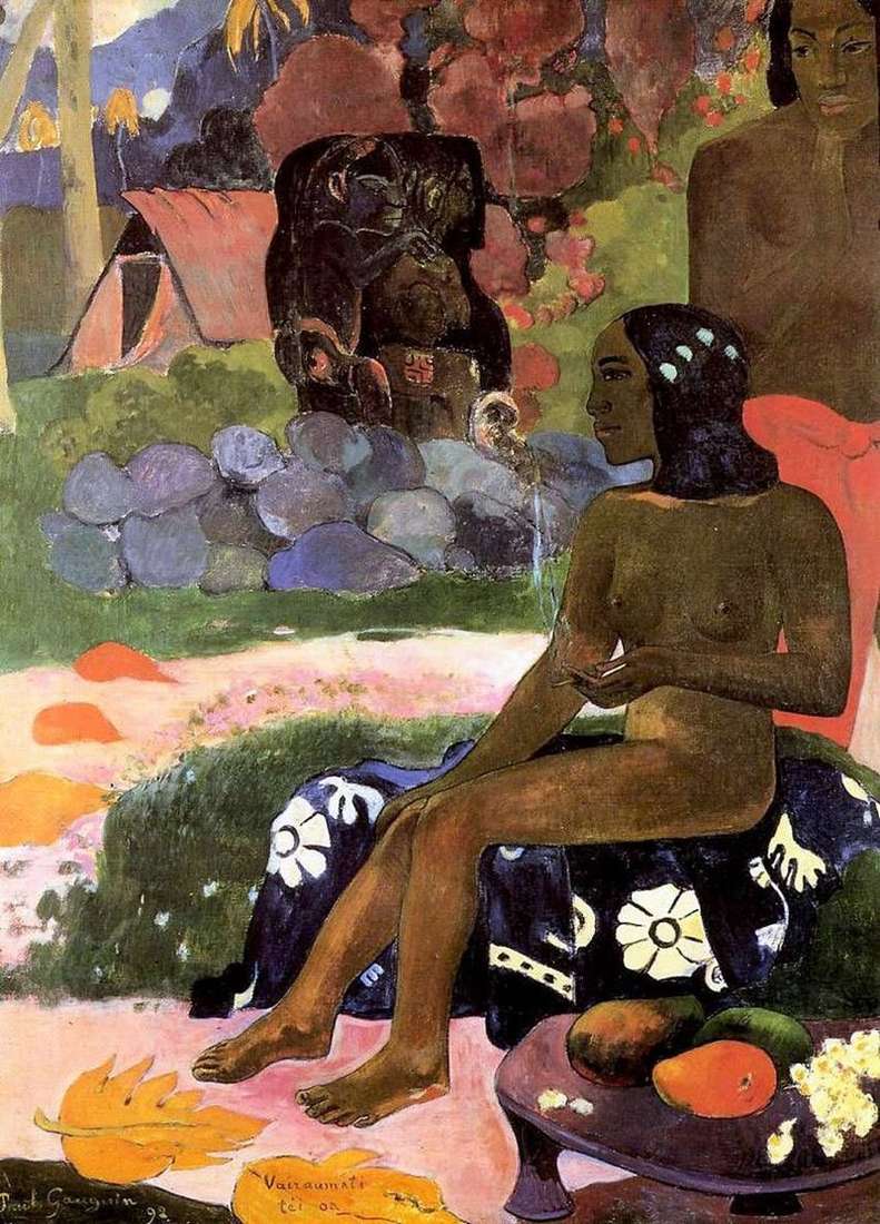 Her name is VaiRumati by Paul Gauguin
