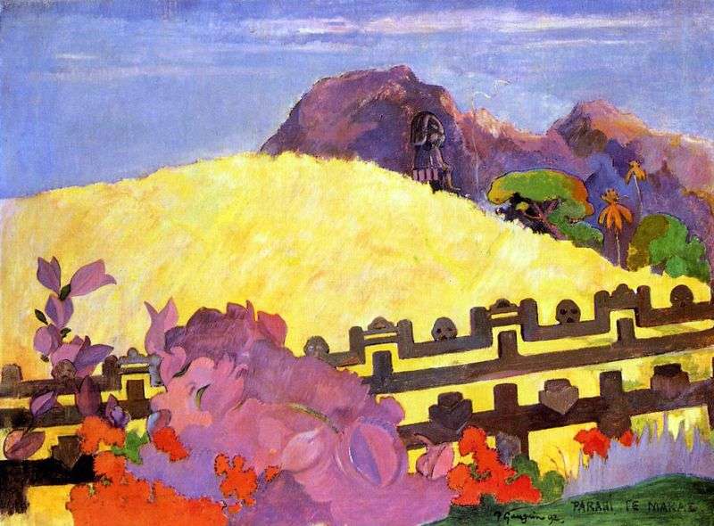 Marae by Paul Gauguin