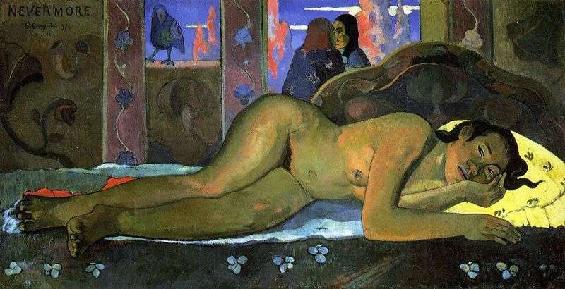 Never again by Paul Gauguin