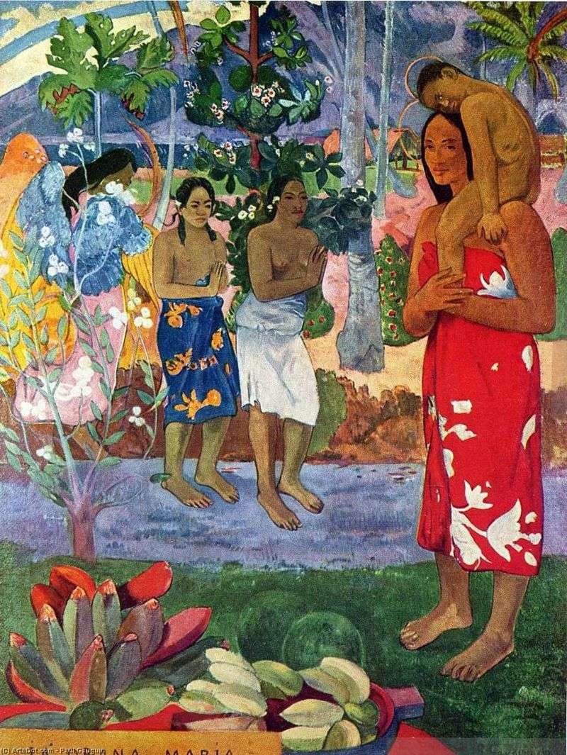 Oran Maria (We greet you, Maria) by Paul Gauguin