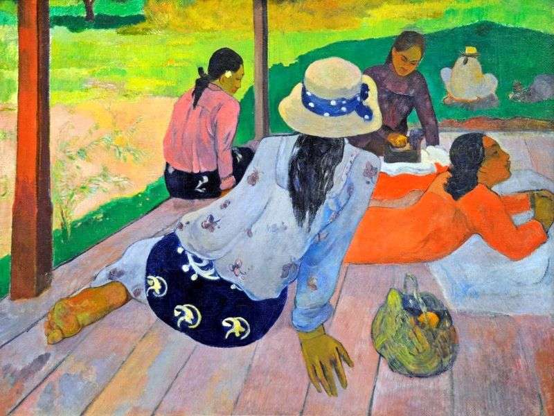 Siesta by Paul Gauguin