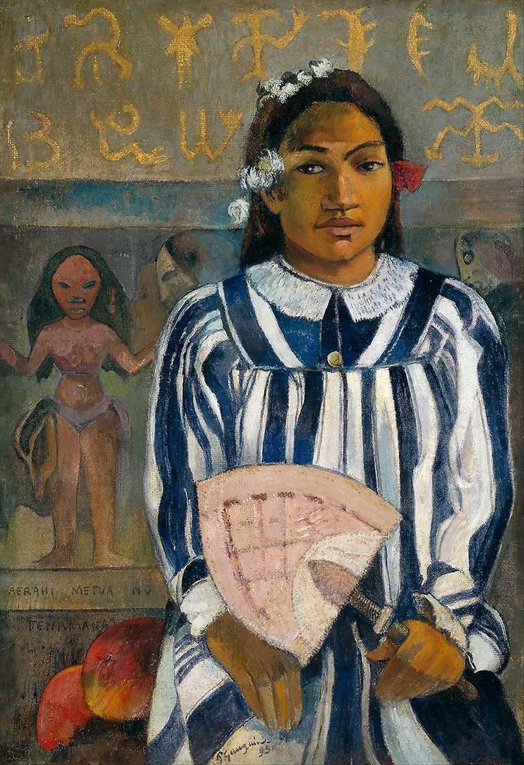 Tehmana has many ancestors (Ancestors of Tehmana) by Paul Gauguin