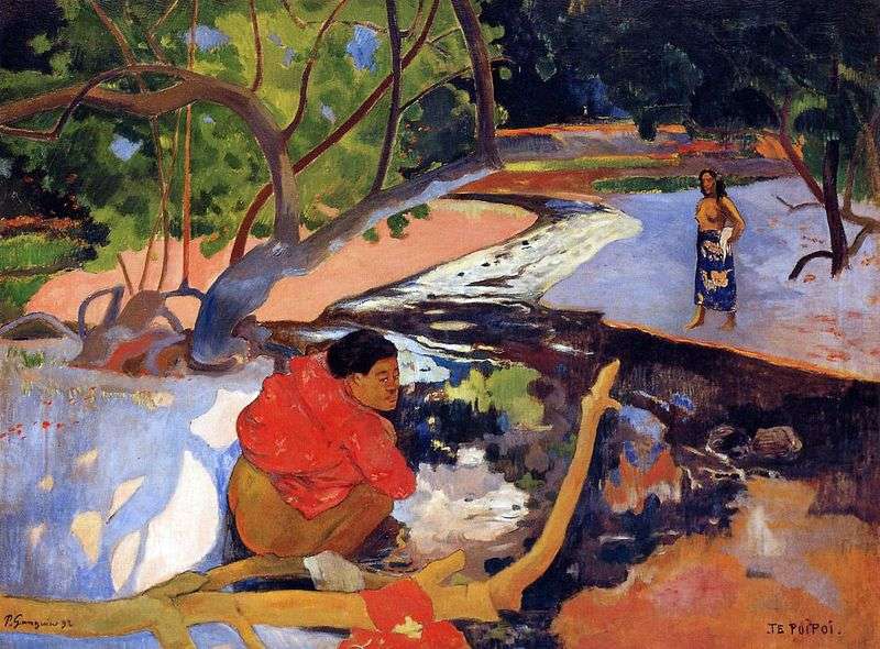 Morning by Paul Gauguin