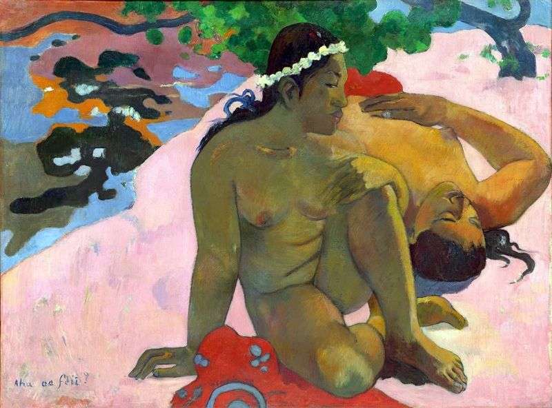 Are you jealous? by Paul Gauguin