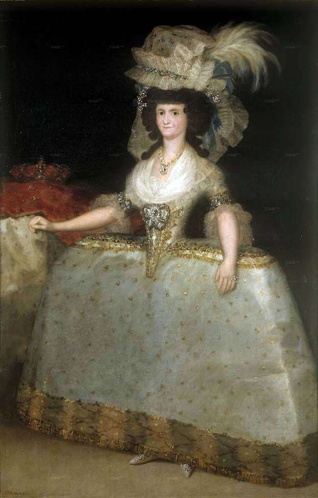 Maria Louise by Francisco de Goya